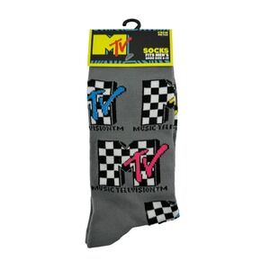 Odd Socks MTV Retro Crew Socks Size 6-12 - New w/ Tags